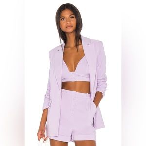 Song of Style Dakota Blazer in Lilac Purple
